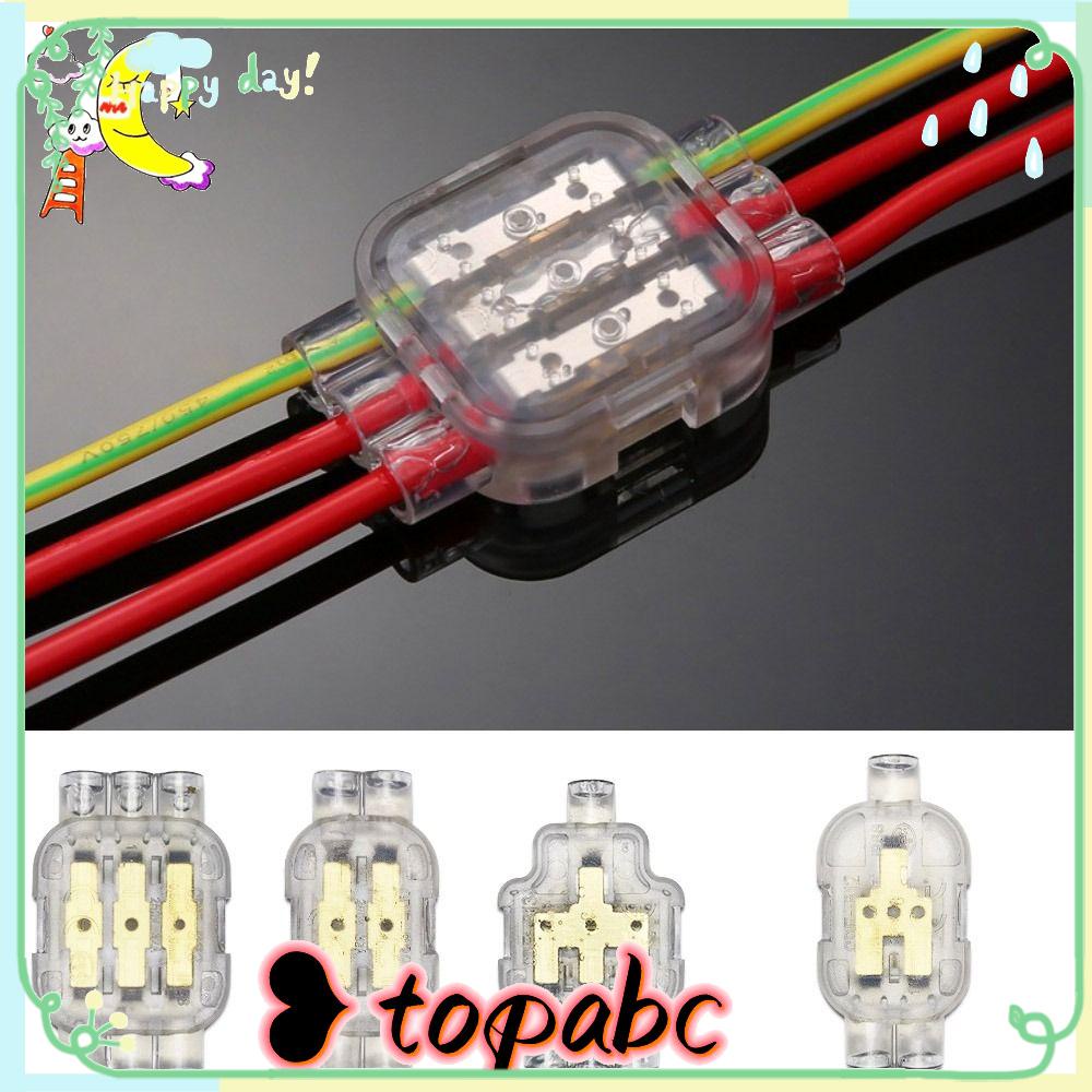 TOP Push In Terminal Outdoor Fast Direct Insertion CDF-B Sambungan Kawat Terminal Konduktor Connector