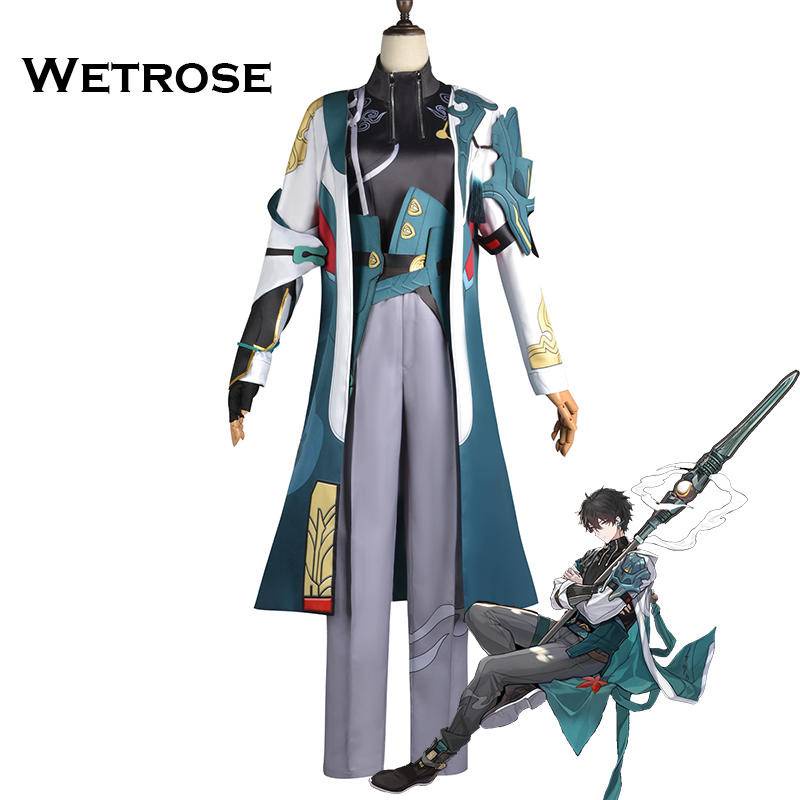 【Wetrose】 Honkai Star Rail Dan Heng Costume Cosplay Kostum Complete Set for Men DanHeng