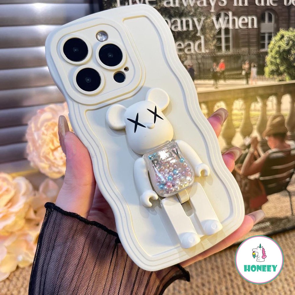 Casing Ponsel KAWS Anime Jepang Lucu 3D Kompatibel Untuk Iphone14 13 12 Pro Max Case iPhone 11 Pro Max XR Cute Shockproof Soft Cover