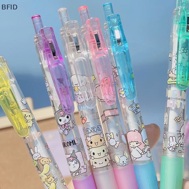 [BFID] 3pcs Kawaii Sanrio Press Pensil Kartun Lucu Perlengkapan Sekolah Pensil Otomatis Cute Wrig Tools Untuk Anak Alat Tulis Siswa [ID]