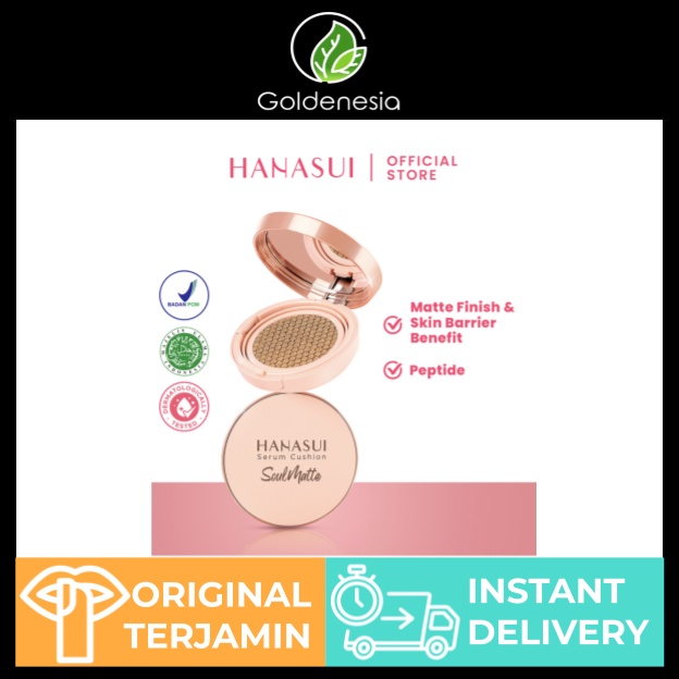 Hanasui Serum Cushion SoulMatte 15gr | Goldenesia