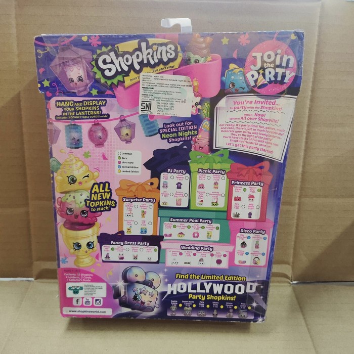 Shopkins Season 7 12 Pack 2 Hidden Inside with Lantern Model A