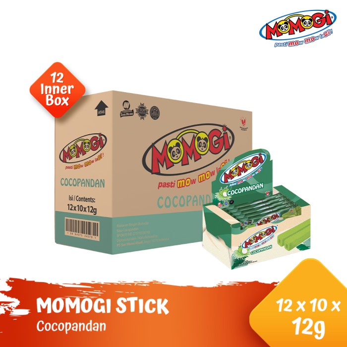 

Momogi Stick Cocopandan 12gr (1 Karton @ 12 Box)