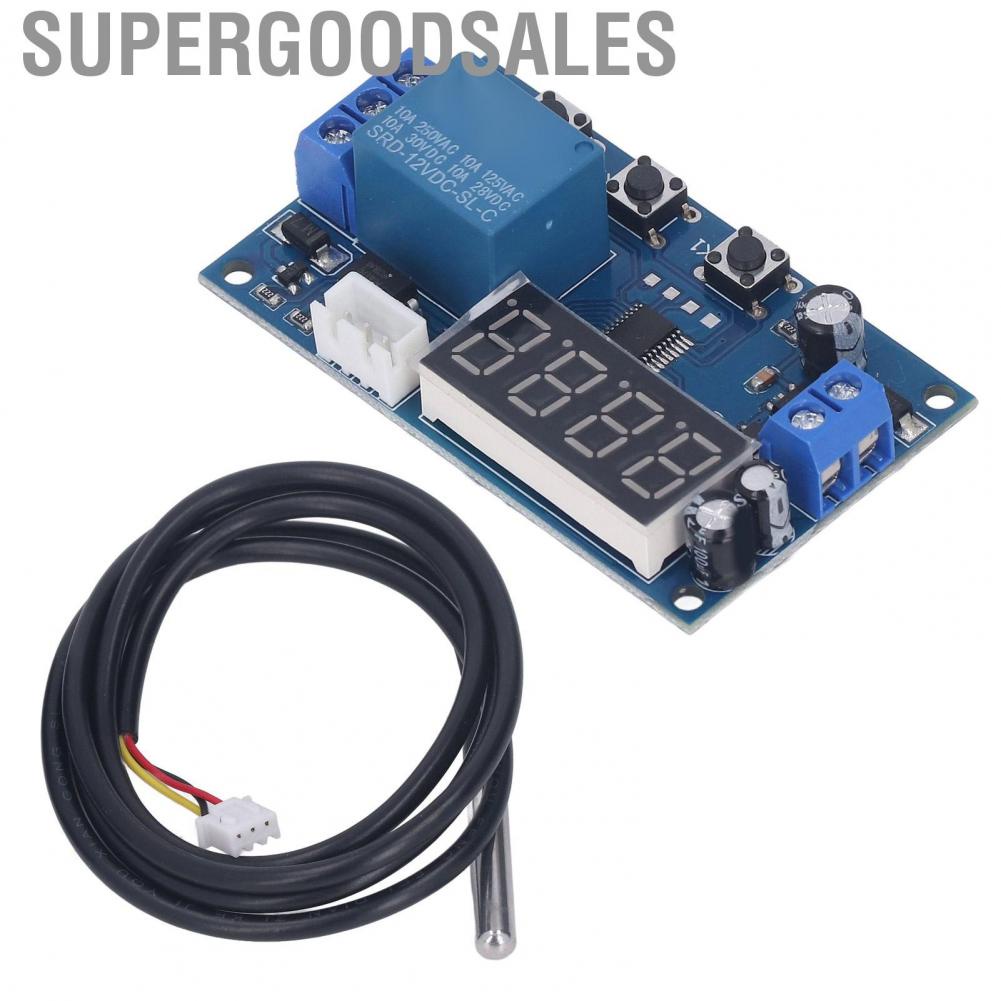 Supergoodsales Digital Temperature Control Board  Wide Voltage Operation PWM  Module 4 Wire Easy Installation for PC Alarm