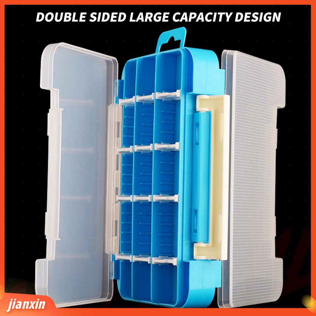 (In Stock) Kotak Umpan Pancing Dengan Pegangan Anti Gores Kapasitas Besar Tahan Korosi Case Umpan Pancing Anti Cacat Untuk Olahraga