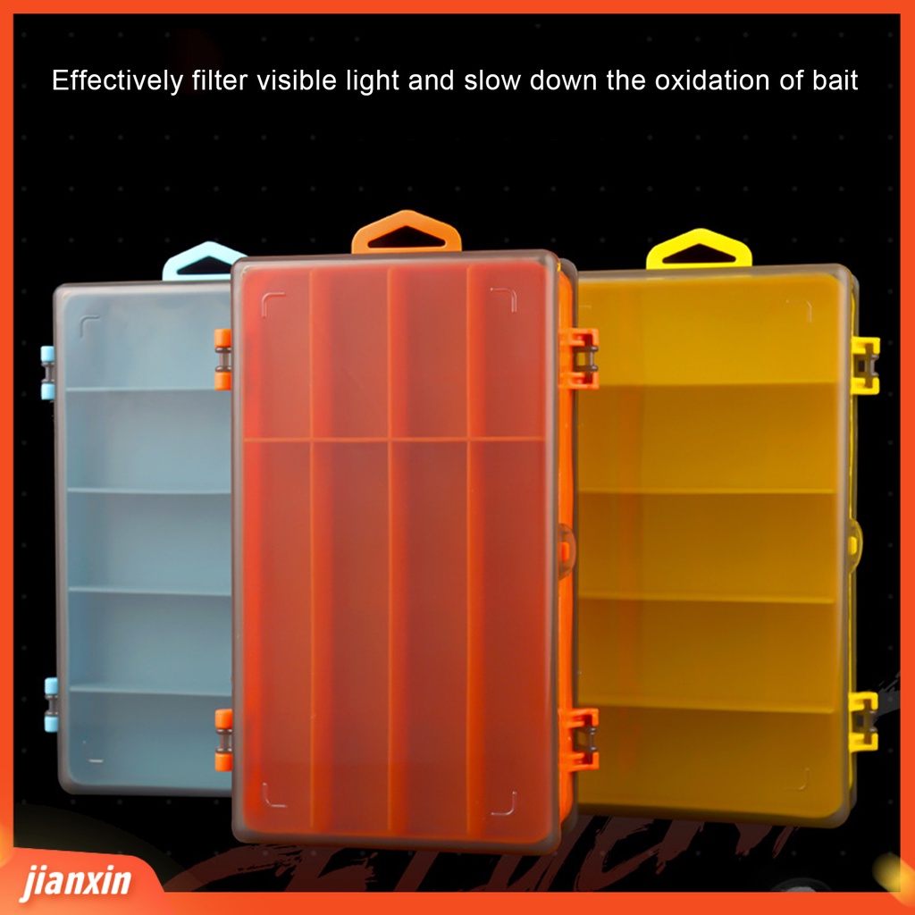 (In Stock) Kotak Umpan Reusable Double-side Portable Fishing Bait Case Perlengkapan Luar Ruangan Untuk Ikan Liar