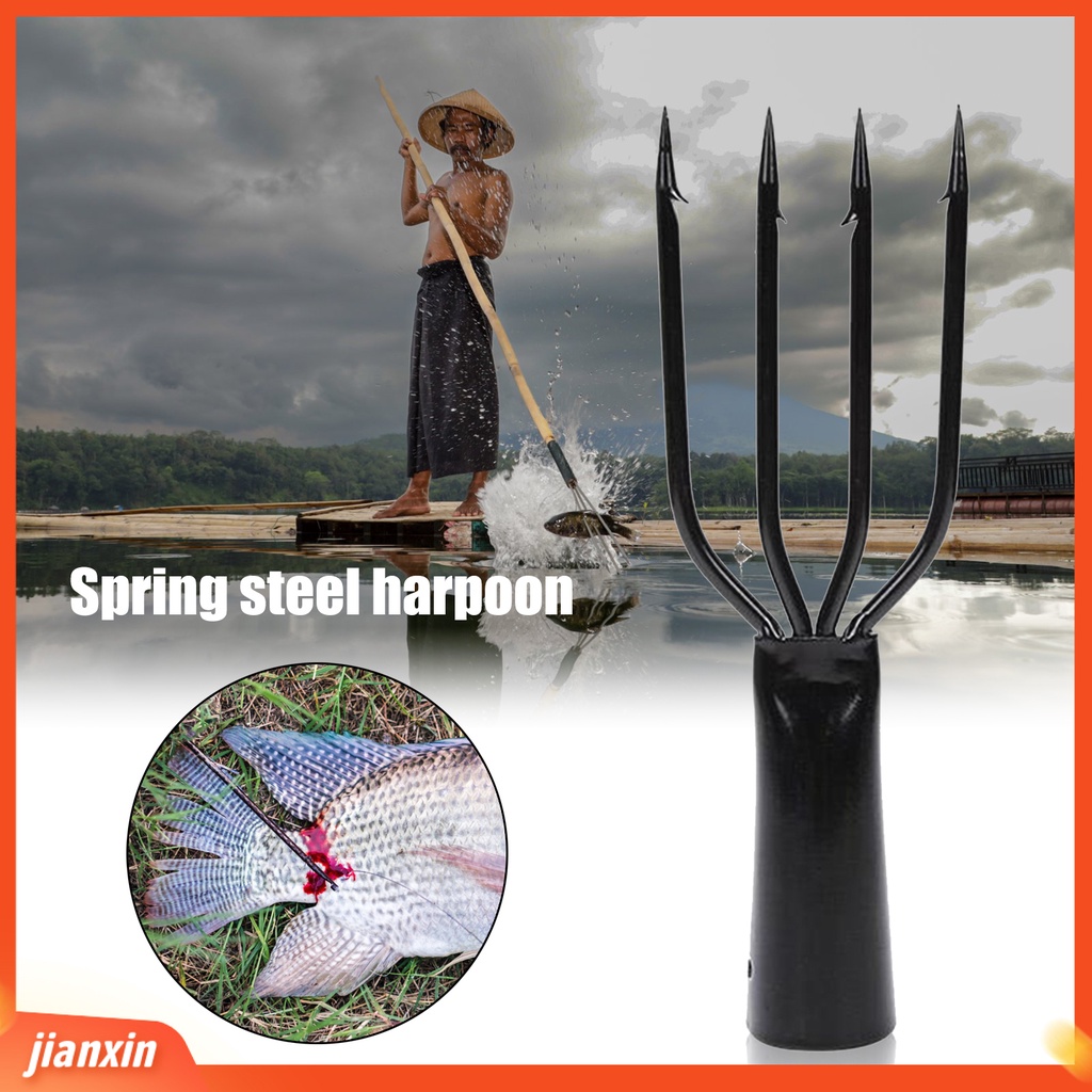 (In Stock) Garpu Pancing Ikan Berduri Tajam Spring Steel Tahan Benturan Untuk Memancing