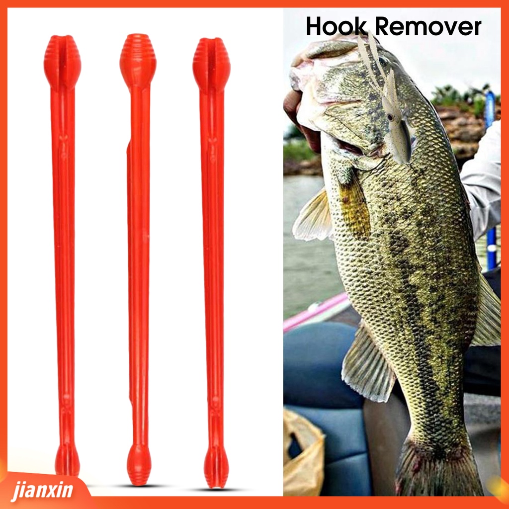 (In Stock) 5Pcs ABS Fish Hook Remover Portable Anti Karat Kekuatan Tinggi Kait Lepas Alat Angling Perlengkapan