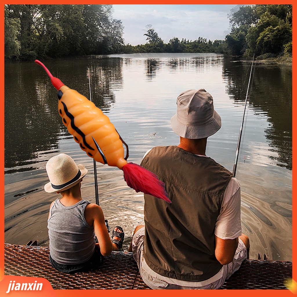 (In Stock) 7cm /15g Umpan Pancing 3D Fisheye Tajam Kait Ikan Palsu Buatan Soft Lure Fishing Tackle Untuk Outdoor