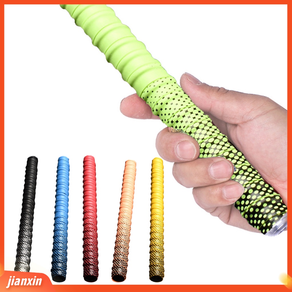 (In Stock) 1roll 1.8m Grip Winding Strap Resilient Non-slip Moisture-wicking Gradient Dazzling Fishing Rod Grip Wrap Band Alat Pancing