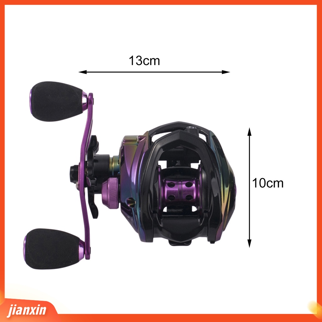 (In Stock) Roda Pancing Gulungan Umpan Rem ic 8.1:1 Multi Warna Untuk Angling