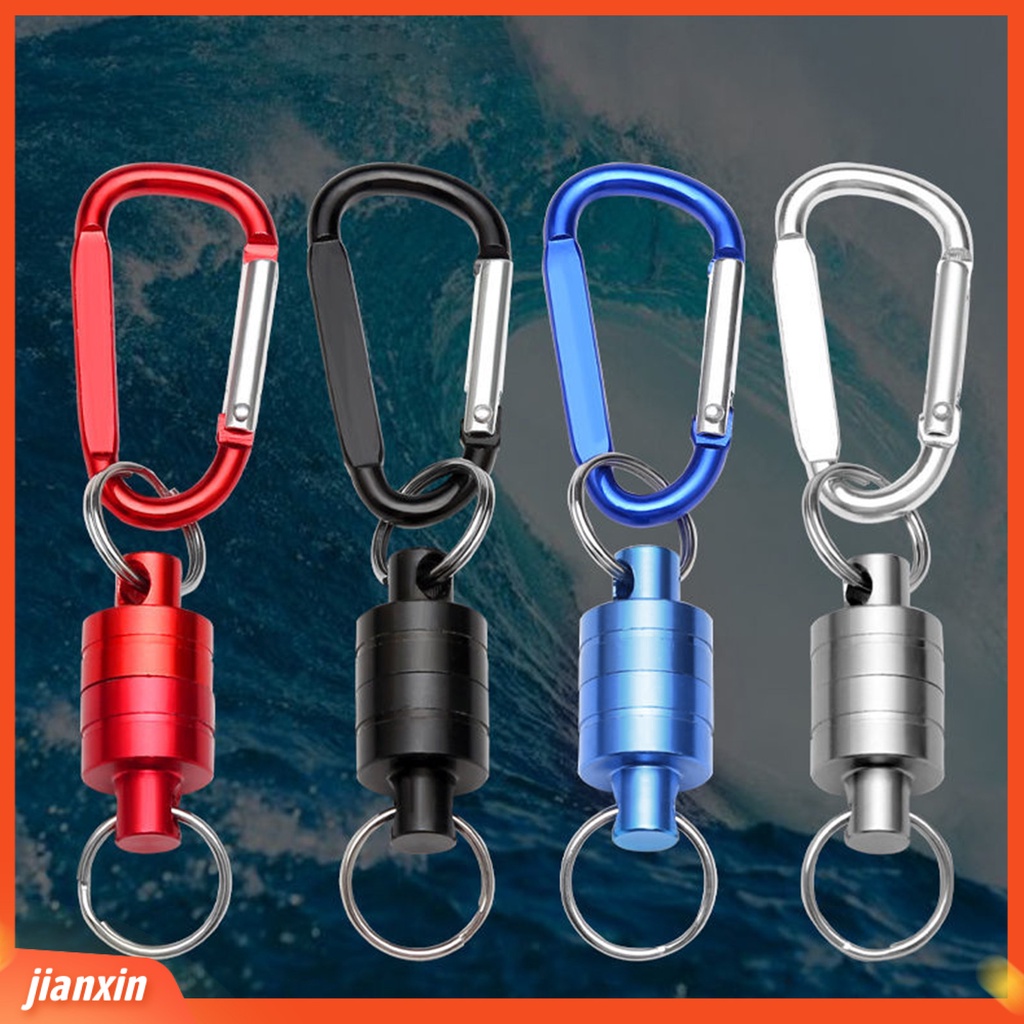 (In Stock) Klip Lanyard Pelepas Carabiner ic Portabel Paduan Aluminium Memancing Luar Ruangan