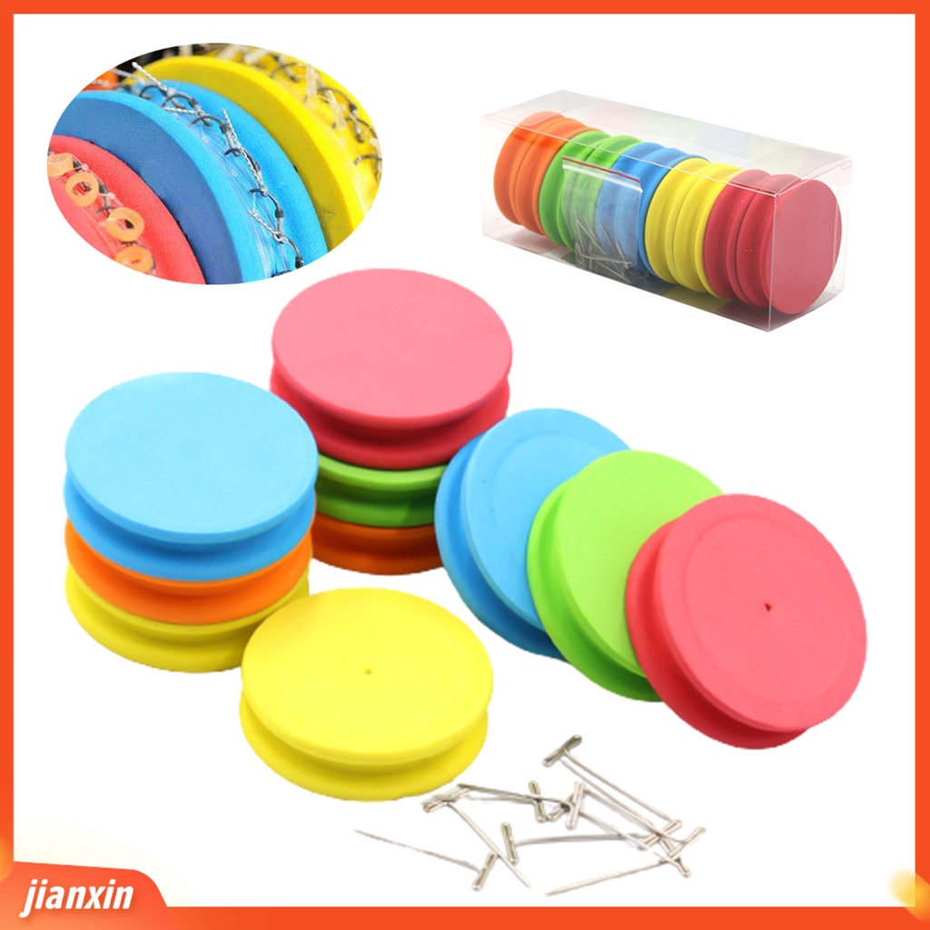 (In Stock) 10Pcs Putaran Pancing Coils Winder Reel Board Organizer Tackle Perlengkapan Ikan