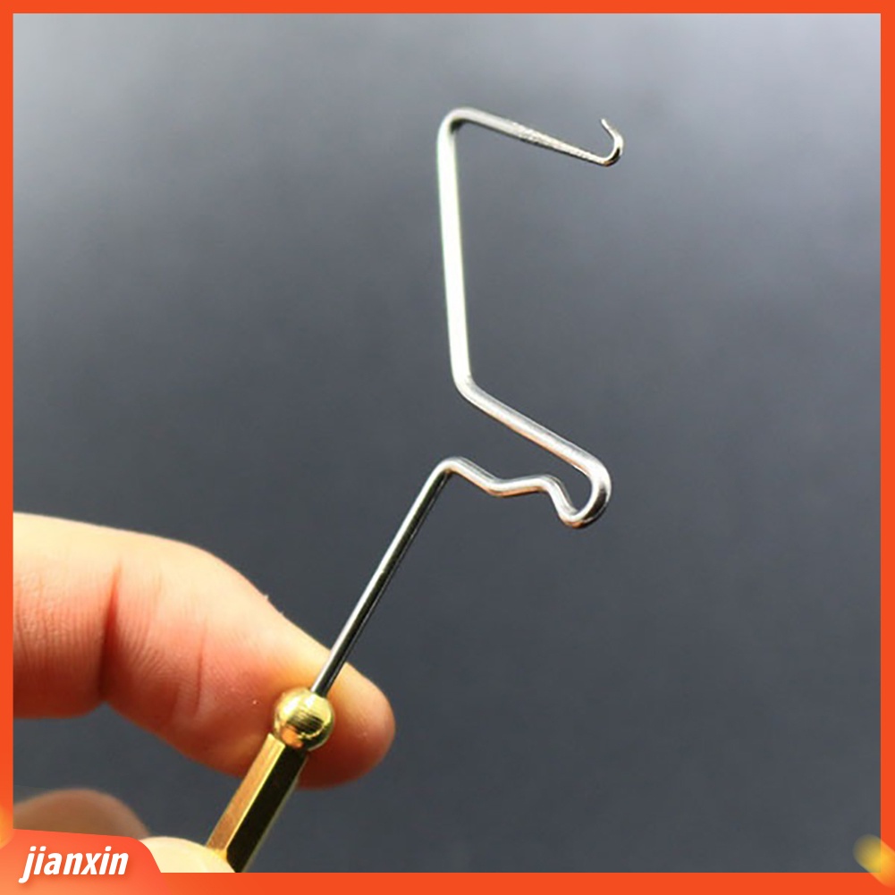 (In Stock) Alat Pancing Luar Umpan Fly Tying Tools Rotary Whip Finisher Hitch Knot Flies