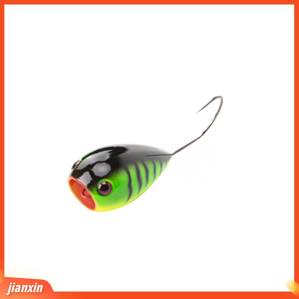 (In Stock) Popper Mancing Artficial Lure Crank Umpan Renang Wobblers Keras Single Hook Alat