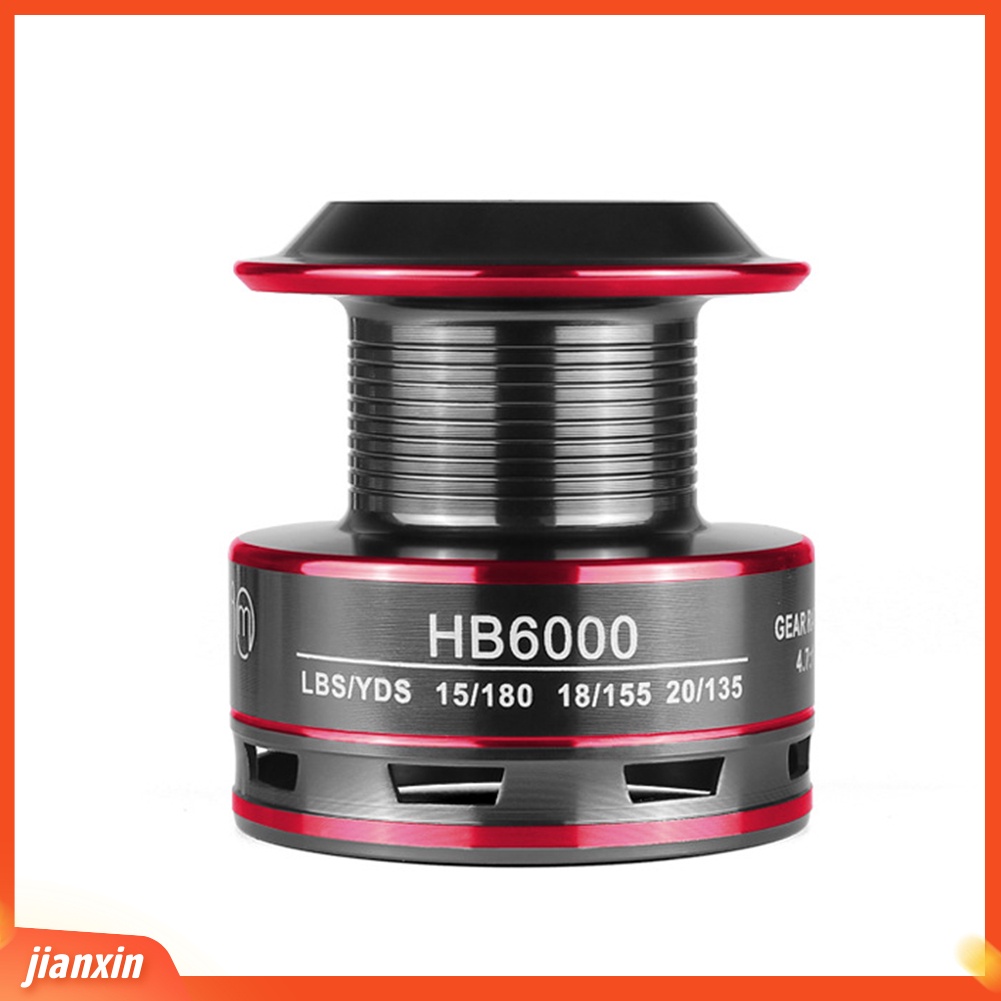 (In Stock) 500-7000 12BB Rasio Gigi Kecepatan Tinggi Metal Spinning Fishing Reel Ikan Aksesoris