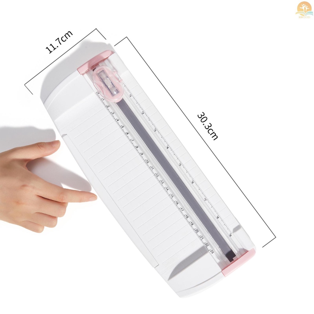 In Stock JIELISI ortable A5 Sliding Paper Cutter 23cm /9.1Inch Panjang Potong Kertas Trimmer Scrapbooking Alat Cutting Mat Mesin Untuk Kerajinan DIY Kertas Kardus Foto Gambar Kartu Off