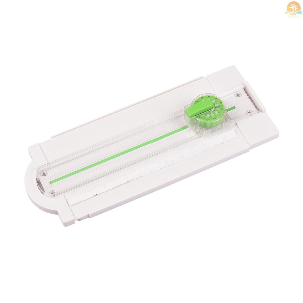 In Stock 12in1 Mini Paper Trimmer Rotary Cutter A4 Panjang Potong 12bentuk Berbeda Mesin Pemotong Kertas Desktop Dengan Penggaris Bantu Untuk Kerajinan Kertas Foto Kartu Scrapbooking Offi