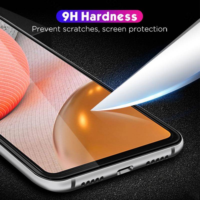 Tempered Glass Untuk Samsung A91 A90 A8S A82 A81 A80 A73 A72 A71 A70 A70s A54 A53 A52s A52 A51 A50 A50S Pelindung Layar Untuk Samsung A42 A41 A40S A40 A34 A33 A32 A31 A30 A23 A21