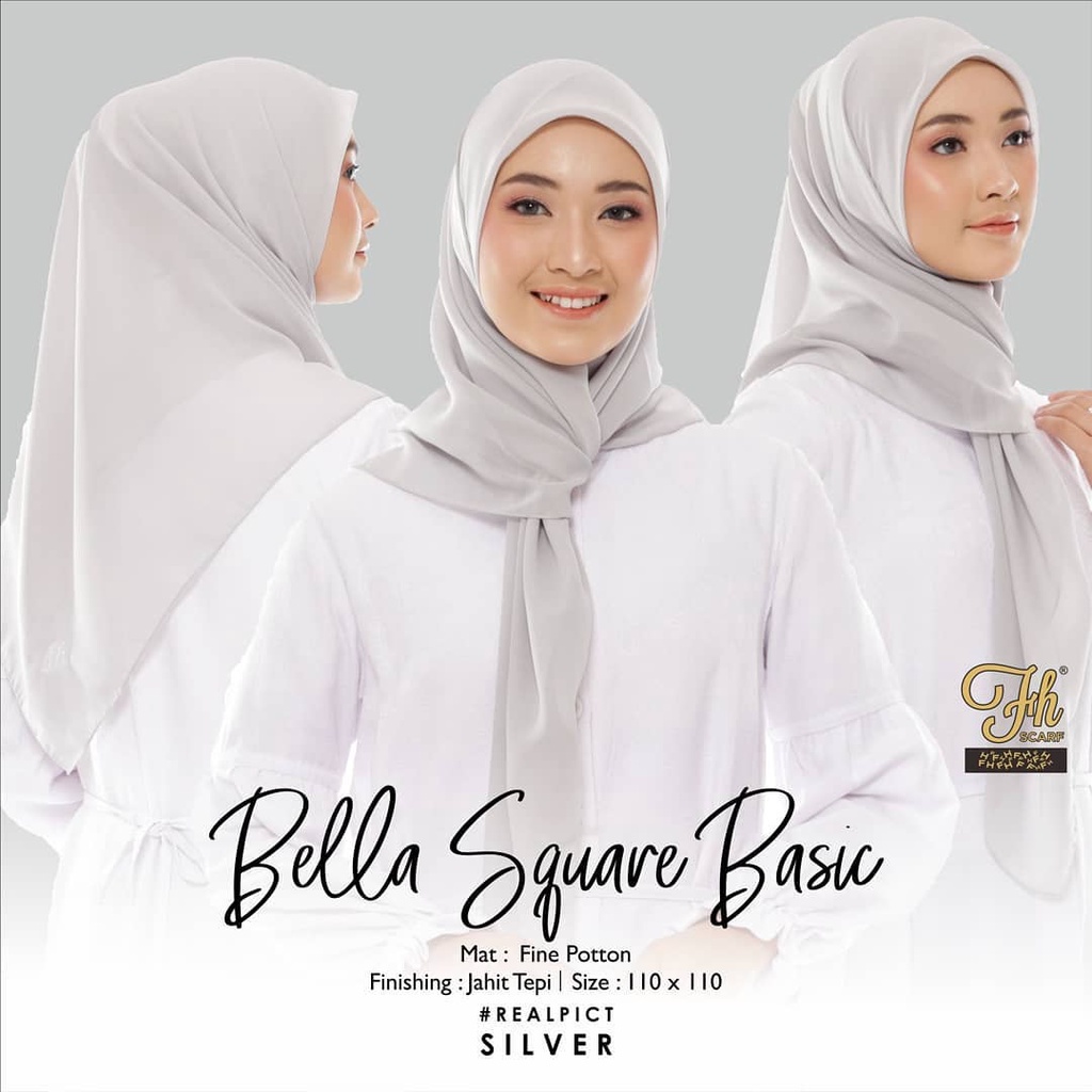 COD bella square hijab segi empat/kerudung bella square hijab segi empat/hijab bella square hijab se