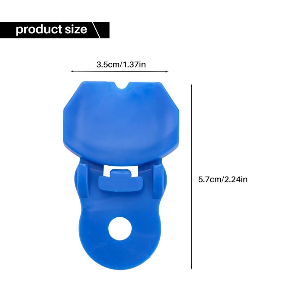 【 ELEGANT 】 6pcs Pembuka Kaleng, Pembuka Minuman Hemat Tenaga Kerja, Portable Dengan Lubang Pegangan Anti Cedera Plastik Minuman Pembuka Botol