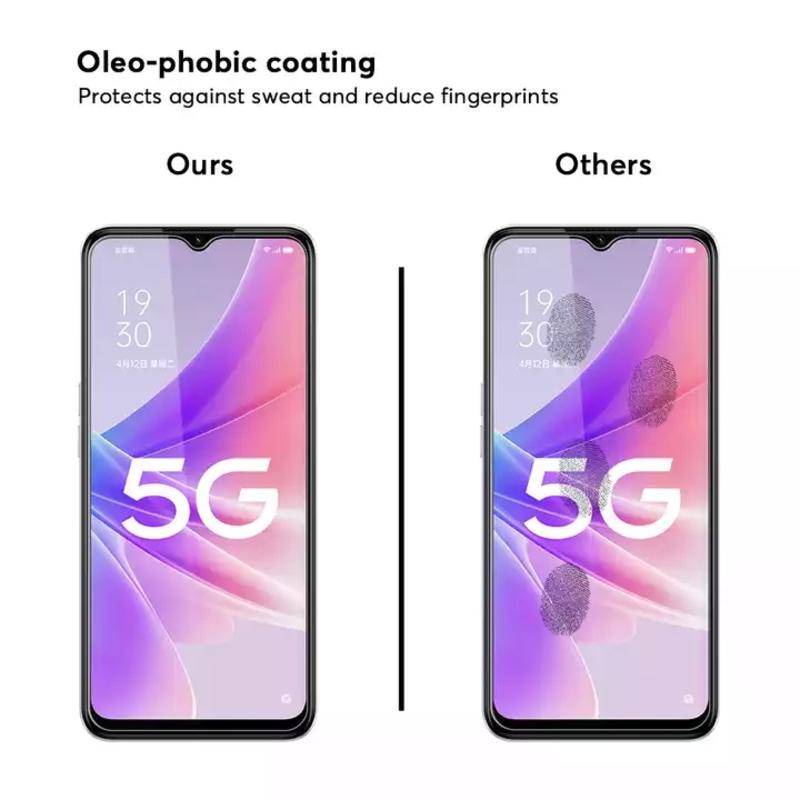 Tempered Glass Film Untuk Oppo A59 A58 A57 A55 A56 A54 A53 A53 A52 A51 A1 A57s A56s Pelindung Layar Untuk Oppo A98 A97 A96 A95 A94 A93 A93s A92 A91 A83 A79 A78 A77 A75 A74 A72 A71