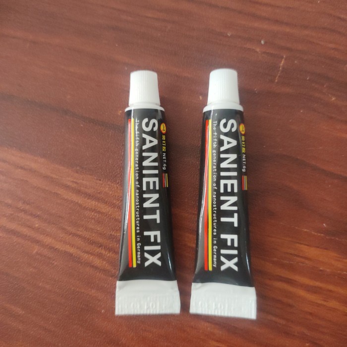 Lem Besi/Lem Gantungan Baju/Lem Stainless Anti Bocor Super Kuat