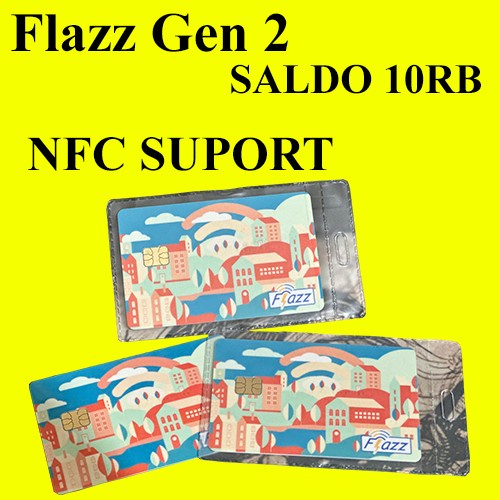 KARTU FLAZZ BCA GEN 2 ATAU BCA FLAZZ GENERASI 2 SALDO 0 - RUMAH, SALDO 10RB