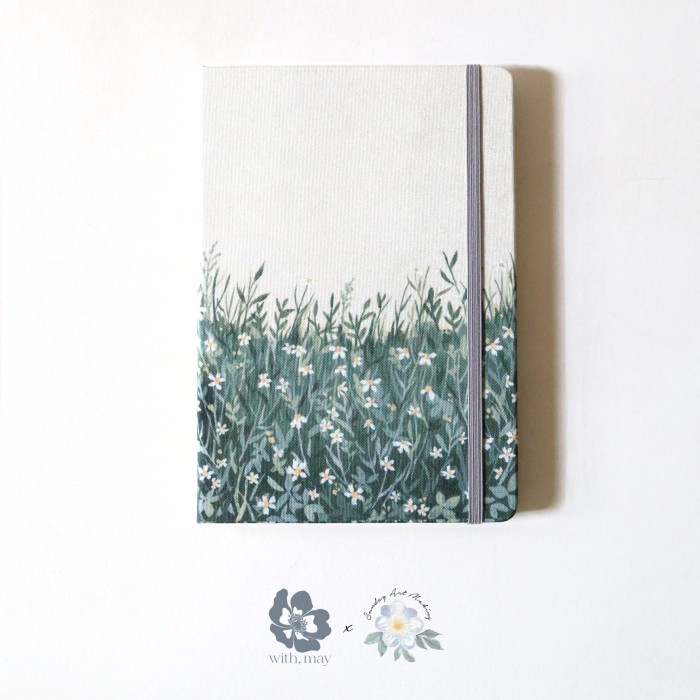 

✨BISA COD✨ -In The Meadow Notebook & Journal 1 - Daisies