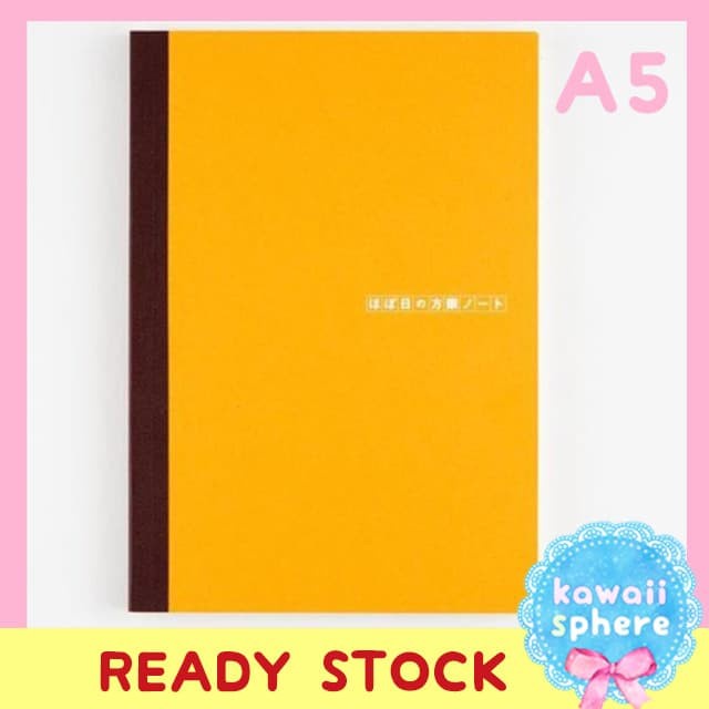 

✨BISA COD✨ -Hobonichi Plain Notebook | Cousin A5 | Grid | Ready Stock