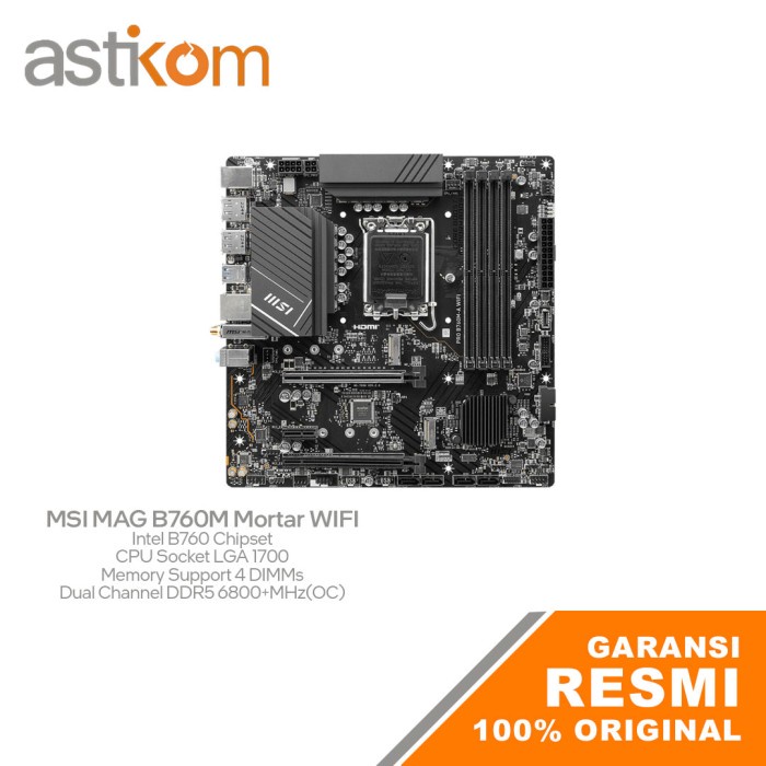 Motherboard MSI PRO B760M-A WIFI DDR5