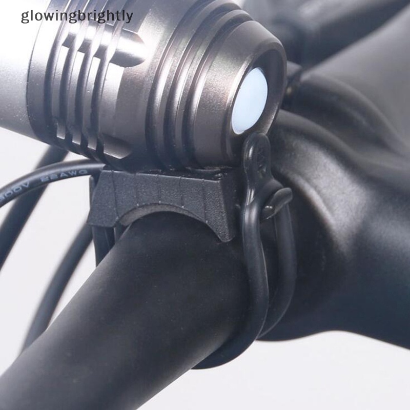 [glowingbrightly] Cincin Karet Silikon Untuk Lampu Depan Sepeda Lampu Belakang LED Stang Holder TFX