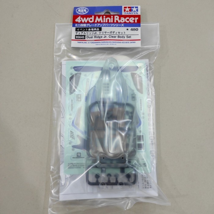 Tamiya Dual Ridge Jr. Clear Body Set - Item 95645