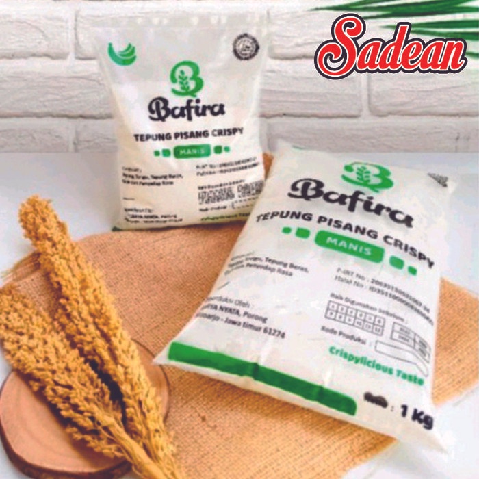 

PROMO Tepung Pisang Crispy Manis 400 Gram dan 1 Kilo Gram