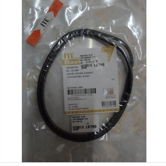 SPAREPART OTOMOTIF- Packing Klep/ Tutup Klep Daihatsu DL (OLD)(NEW)/Taft-GT/F70 ITE -KOMPONEN AKSESO