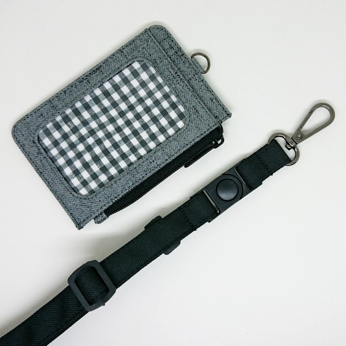 

[DD] ID card holder / dompet id card & tali gantungan - misty