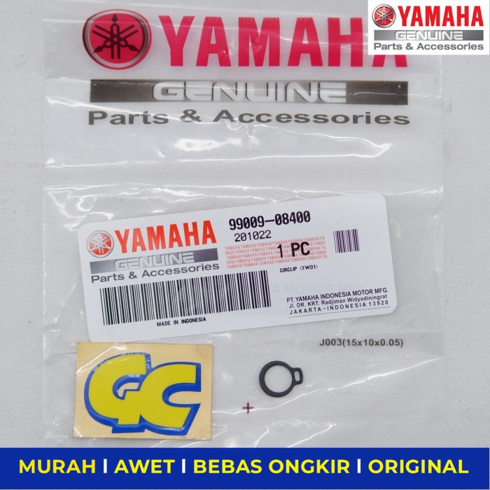 Circlip Kancing Rasio Yamaha 990090840000 - Sparepart Sperpart Spare Part Motor Onderdil Suku Cadang