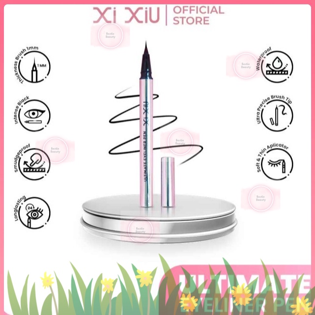 XI XIU ULTIMATE EYELINER PEN XTRA THIN|waterproof|sharp