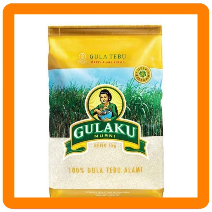 

manis Gulaku Kuning 1kgBahan Masakan / Gula asli Best Seller