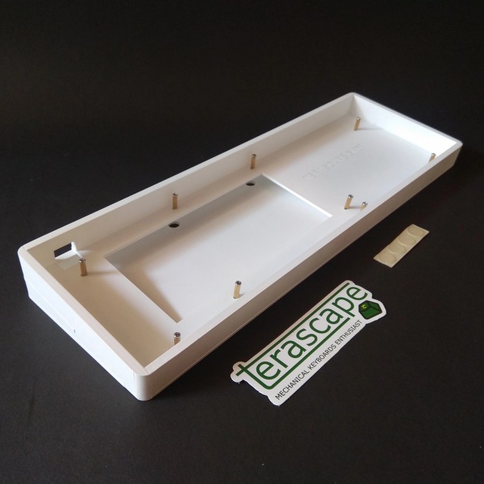 Case Daxa M84 Pro Acrylic Tofu Look Layout 80 Mechanical Keyboard - Putih