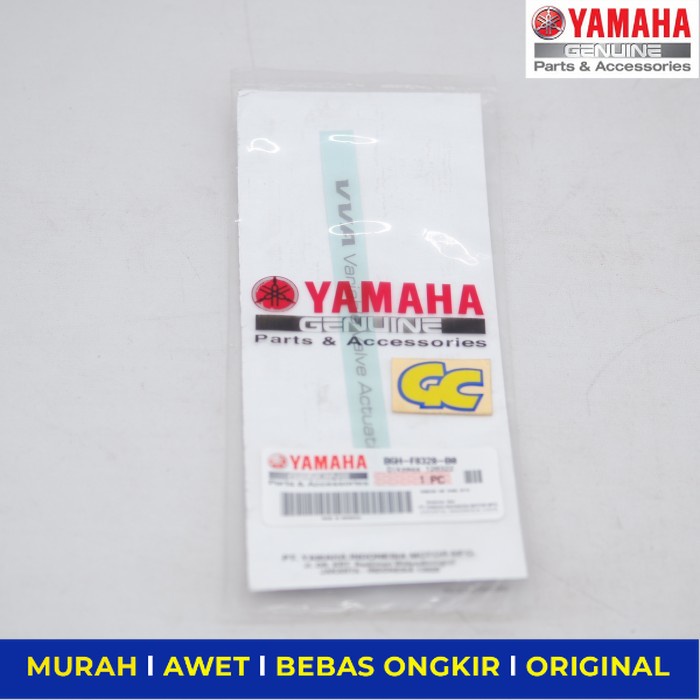 Emblem Stiker VVA Yamaha All New Nmax B6H-F8328-B0 - Sparepart Sperpart Spare Part Motor Onderdil Su