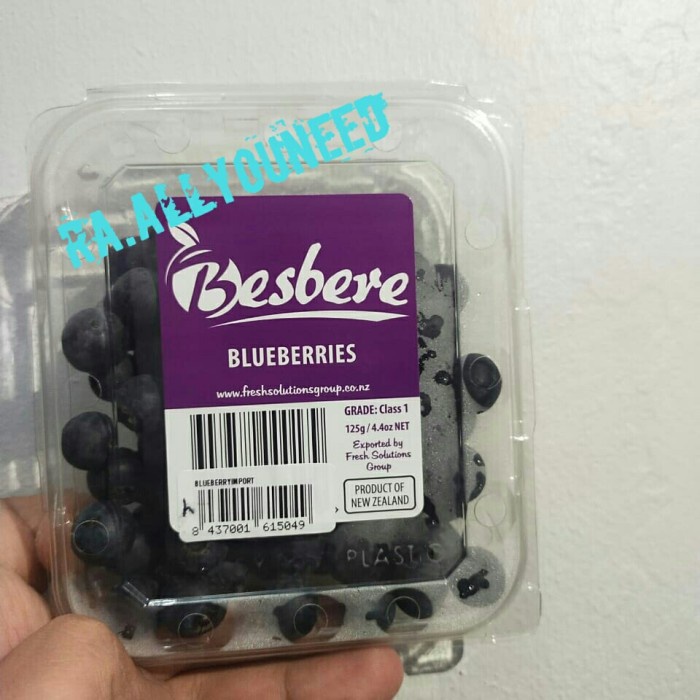 

Blueberry import premium - grade A premium