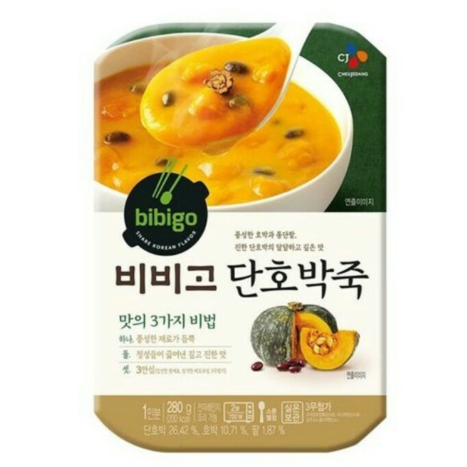 

Bibigo Pumpkin Porridge - Bubur Dengan Labu Kuning 280gr