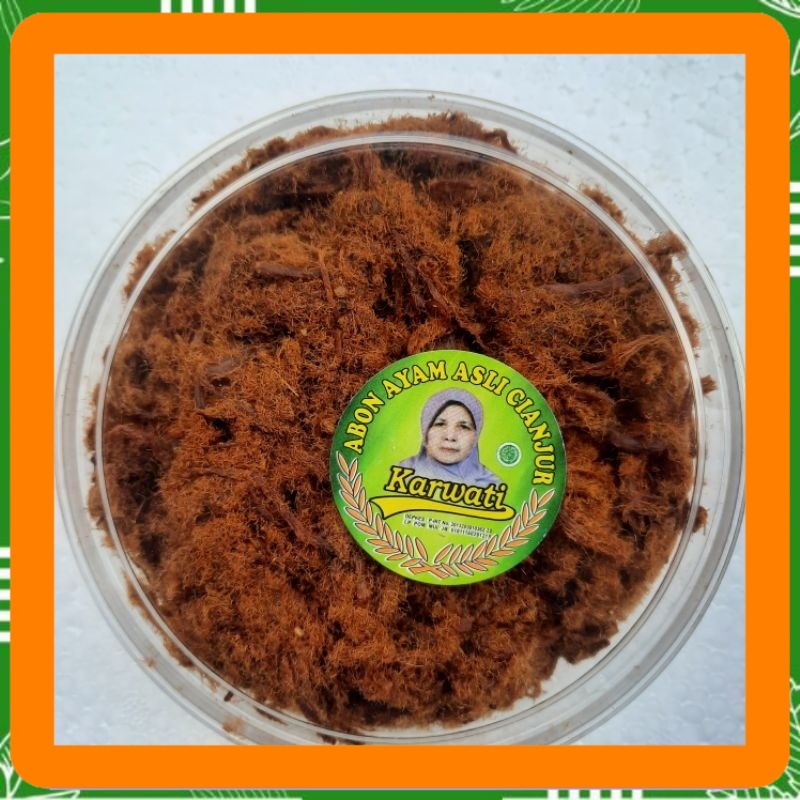 

Abon ayam karwati 125 gram asli cianjur abon toples elmirza Best Seller