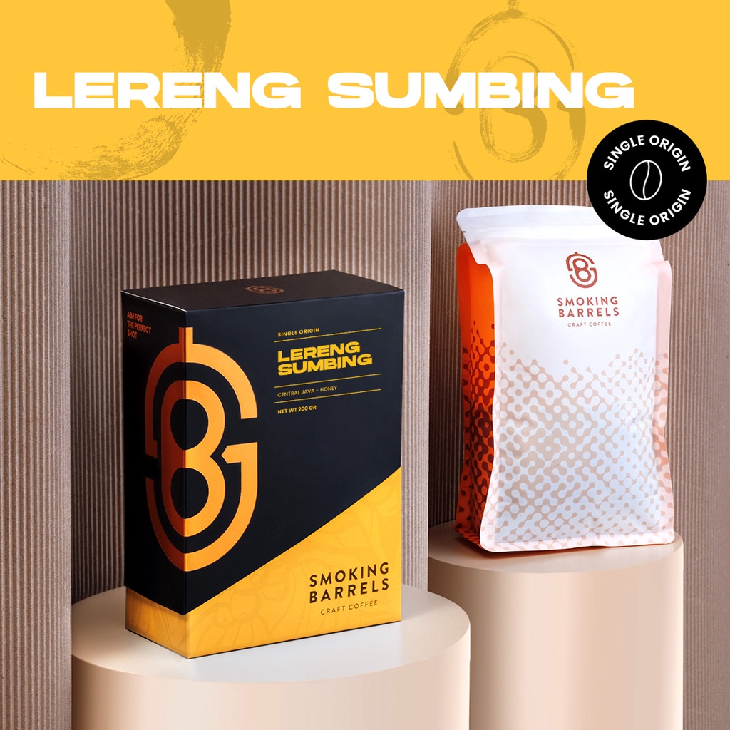 

Java Lereng Sumbing Honey (Kopi Arabika Specialty) - Smoking Barrels