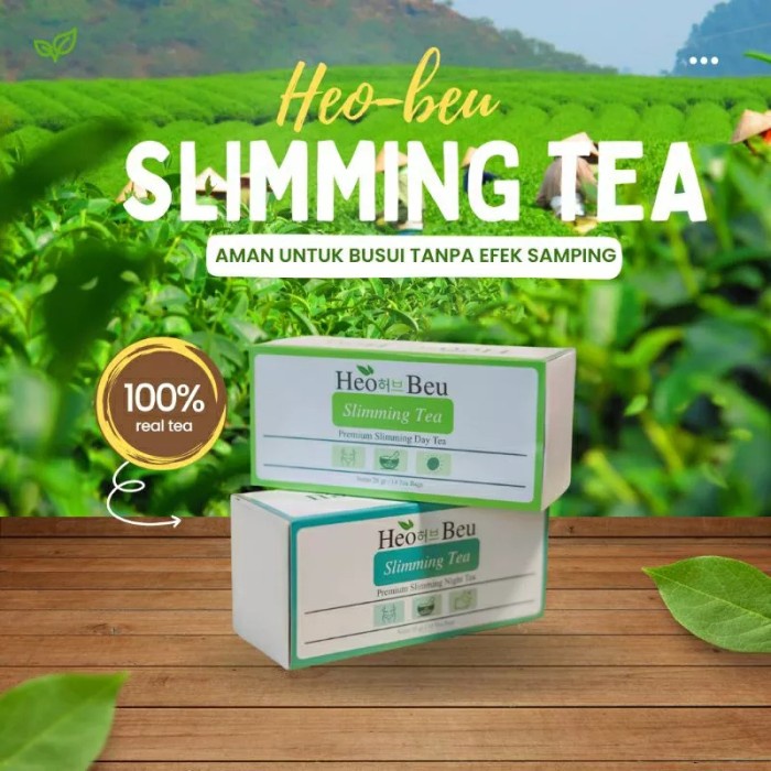 HEO BEU SLIMMING TEA ORIGINAL | TEH HEO BEO KOREA ORIGINAL BPOM 100%