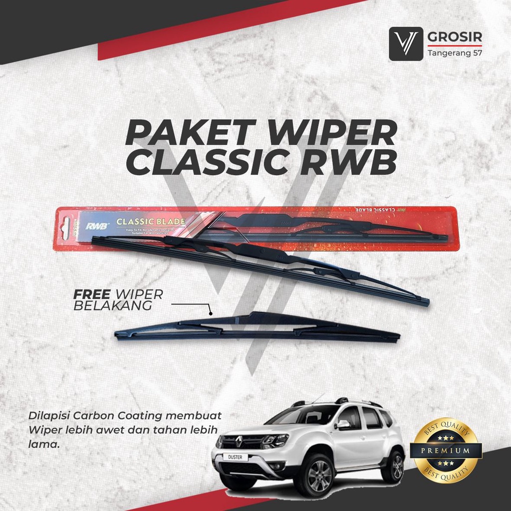 PAKET RWB CLASSIC WIPER RENAULT DUSTER RENAULT DUSTER