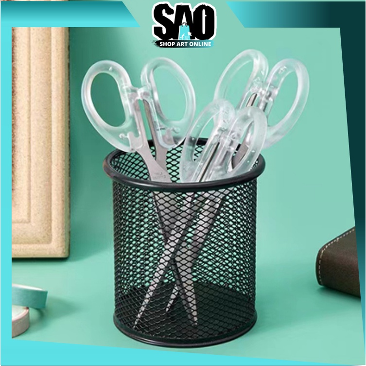 

SAO - H5920 Gunting Kertas Transparan / Pemotong Kertas Scrapbooking Cutter Perlengkapan Kantor Sekolah / Gunting Multifungsi