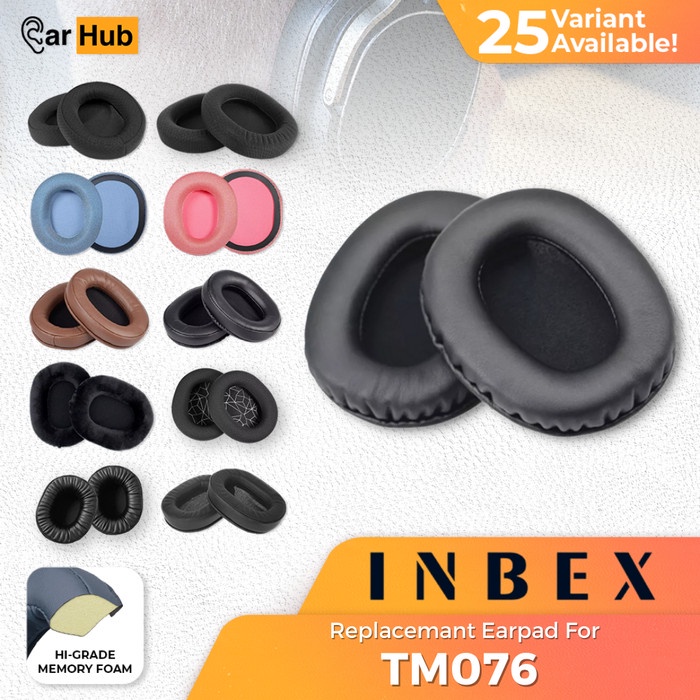 Earpad Earcup Ear Cushion Inbex TM-076 TM 076 TM076 Busa Foam Bantalan