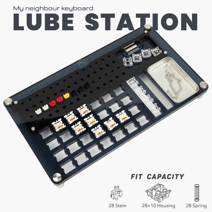 Professional Lube Station Switch Mechanical Keyboard - Switch Tester